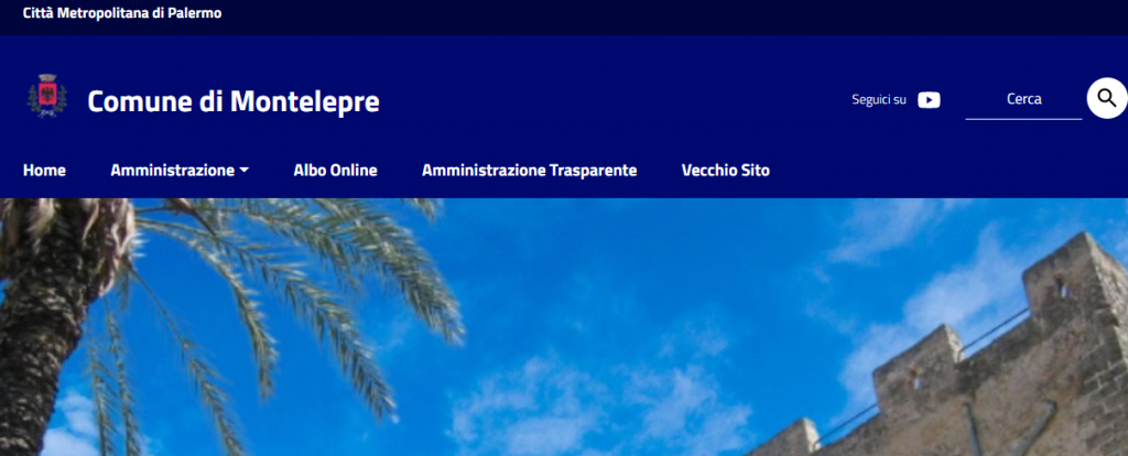 Nuovo sito del Comune di Montelepre, “obiettivo trasparenza e collaborazione”.