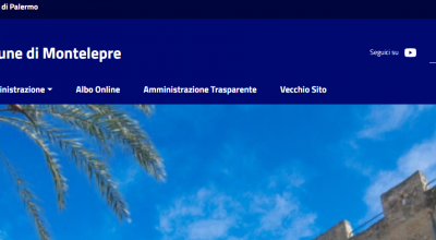 Nuovo sito del Comune di Montelepre, “obiettivo trasparenza e collaborazione”.