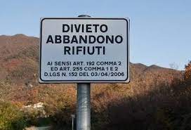 AVVISO AI CITTADINI – DIVIETO DI ABBANDONO RIFIUTI